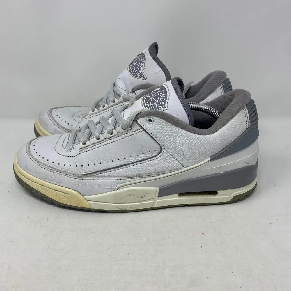 Jordan 2 Retro Low Python White Grey Sneakers FD0383-101 Mens 11